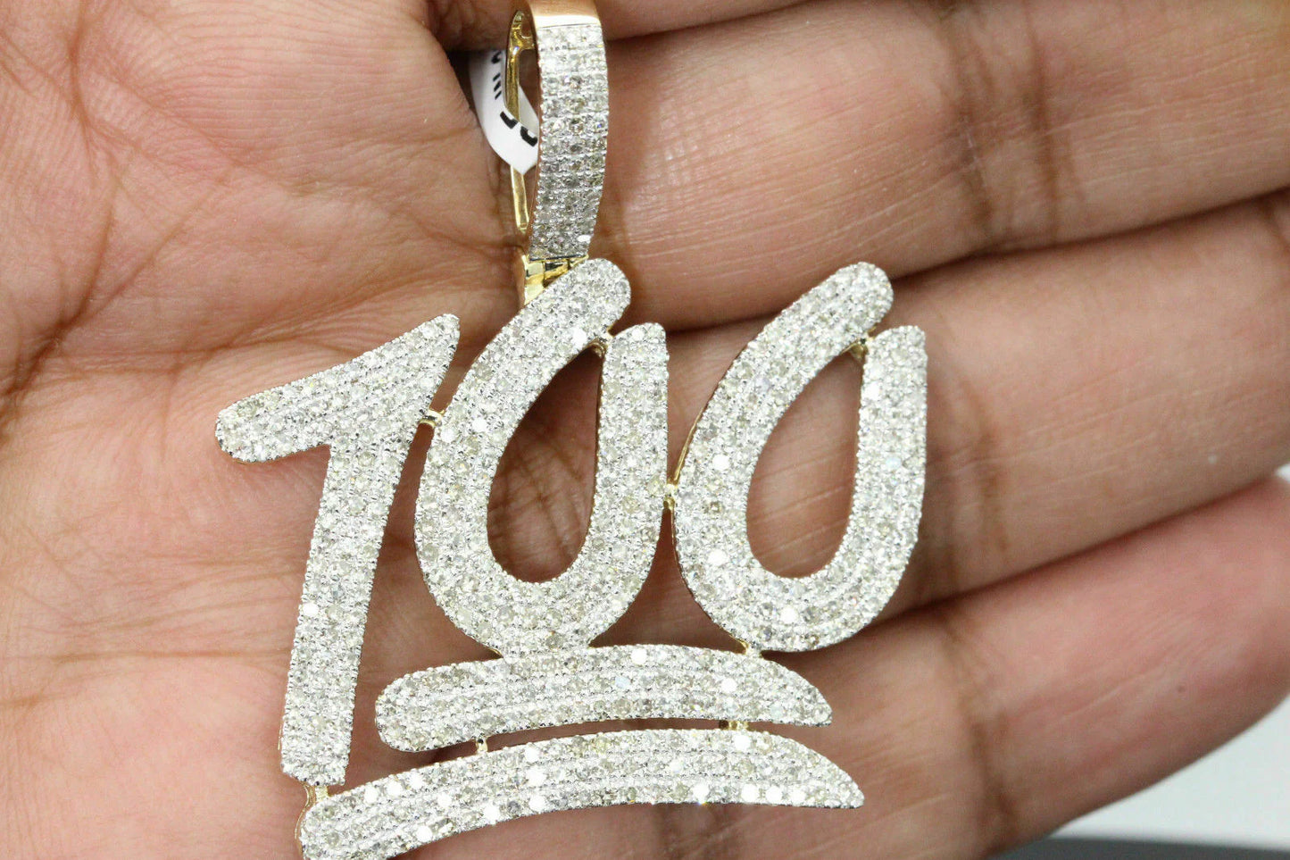 100 PERCENT EMOJI PENDANT