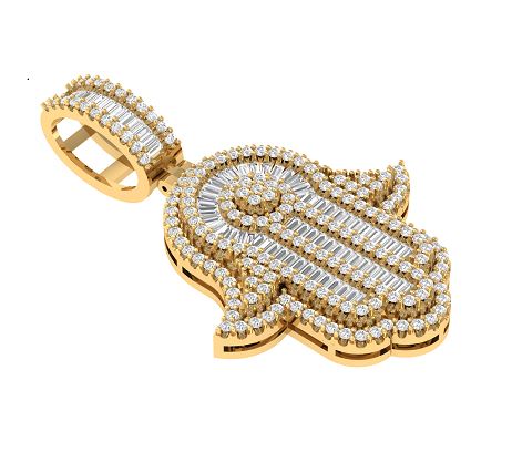 HAMSA HAND PENDANT
