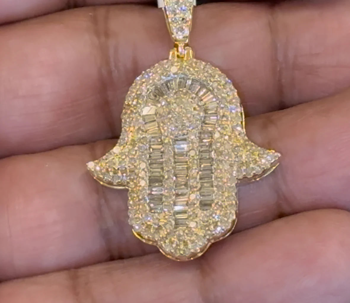 HAMSA HAND PENDANT